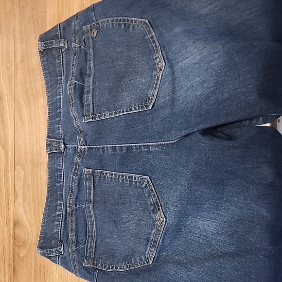 Democracy Women's Straight Leg Jeans - Dark Blue - Picture 10 of 14